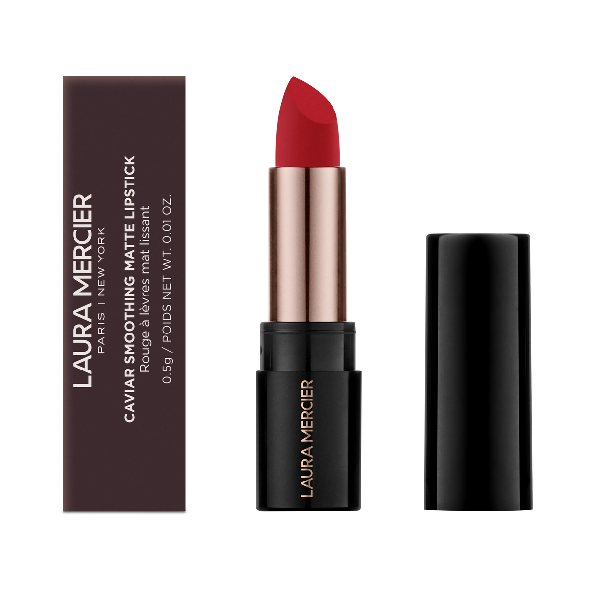 Caviar Smoothing Matte Lipstick Deluxe Sample in Scarlet Velvet